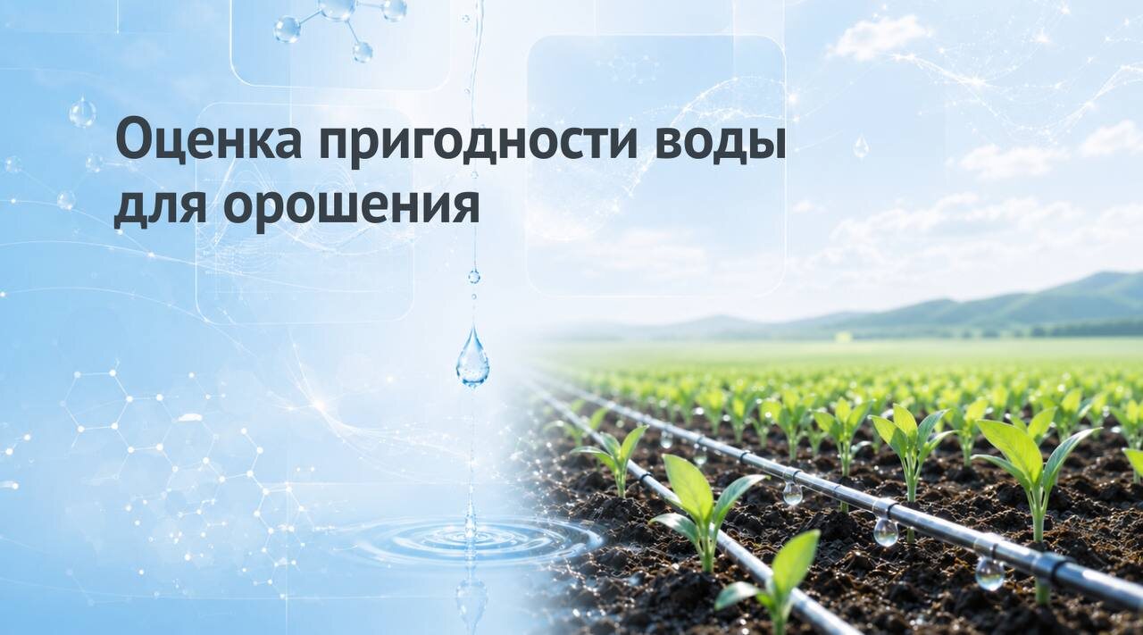Оценка пригодности воды для орошения
