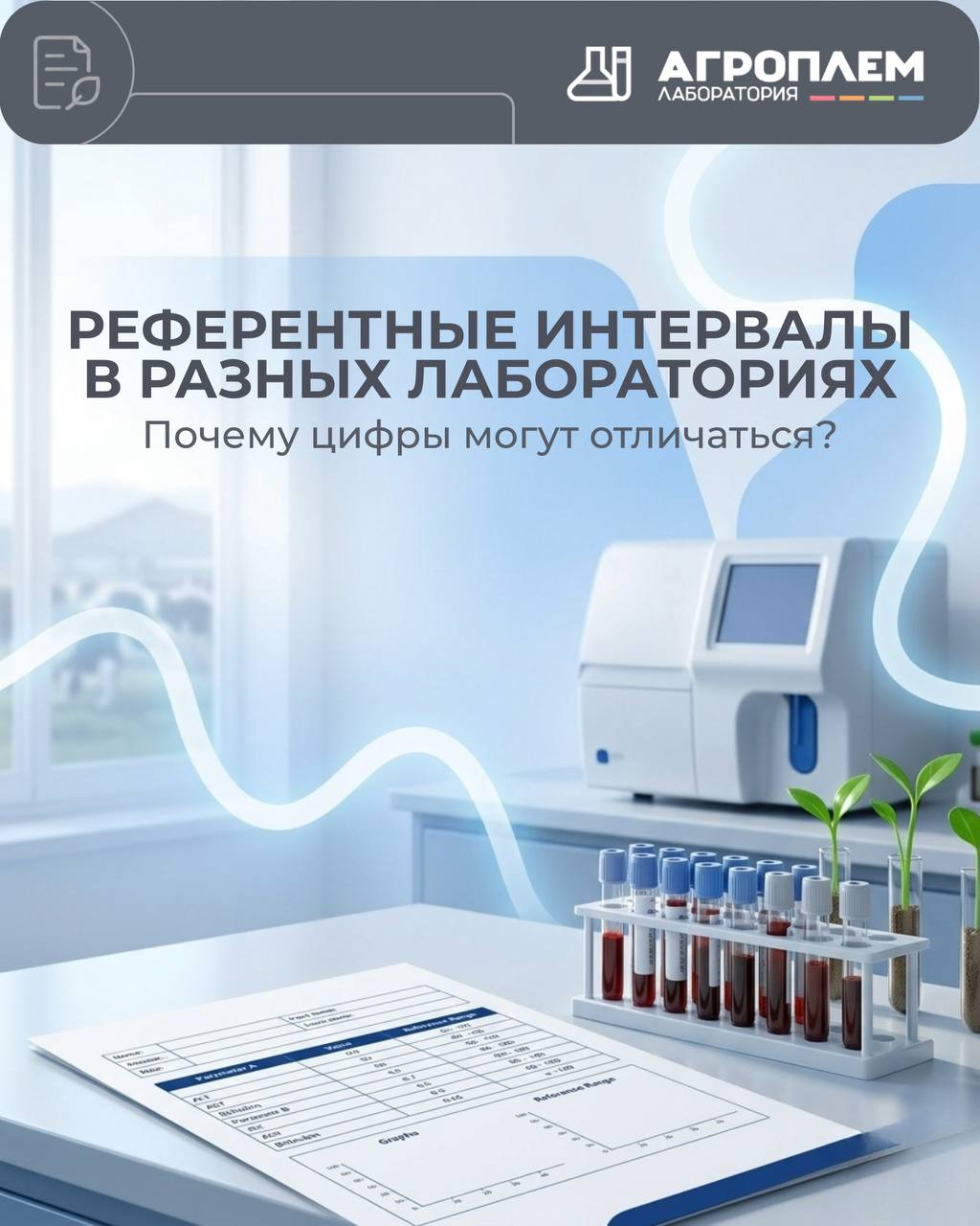 Причины отличия цифр референтных интервалов в разных лабораториях