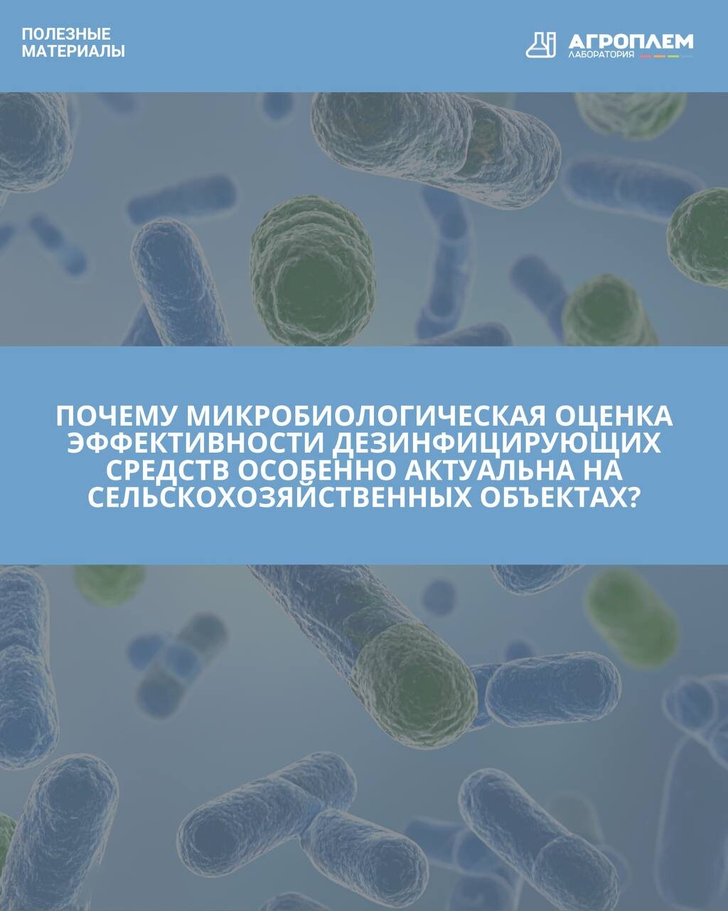 Эффективна ли ваша дезинфекция на самом деле?