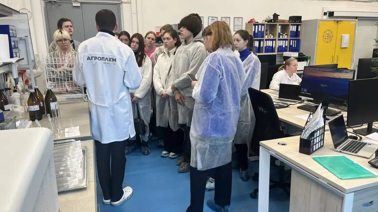 Студенты Скрябинской академии познакомились с работой Агроплем