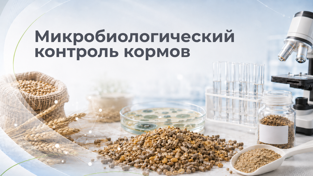 Микробиологическая безопасность кормов: что важно знать хозяйствам?