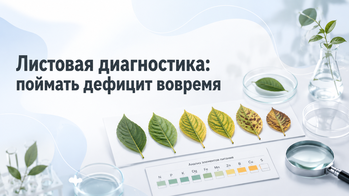 Листовая диагностика: поймать дефицит вовремя
