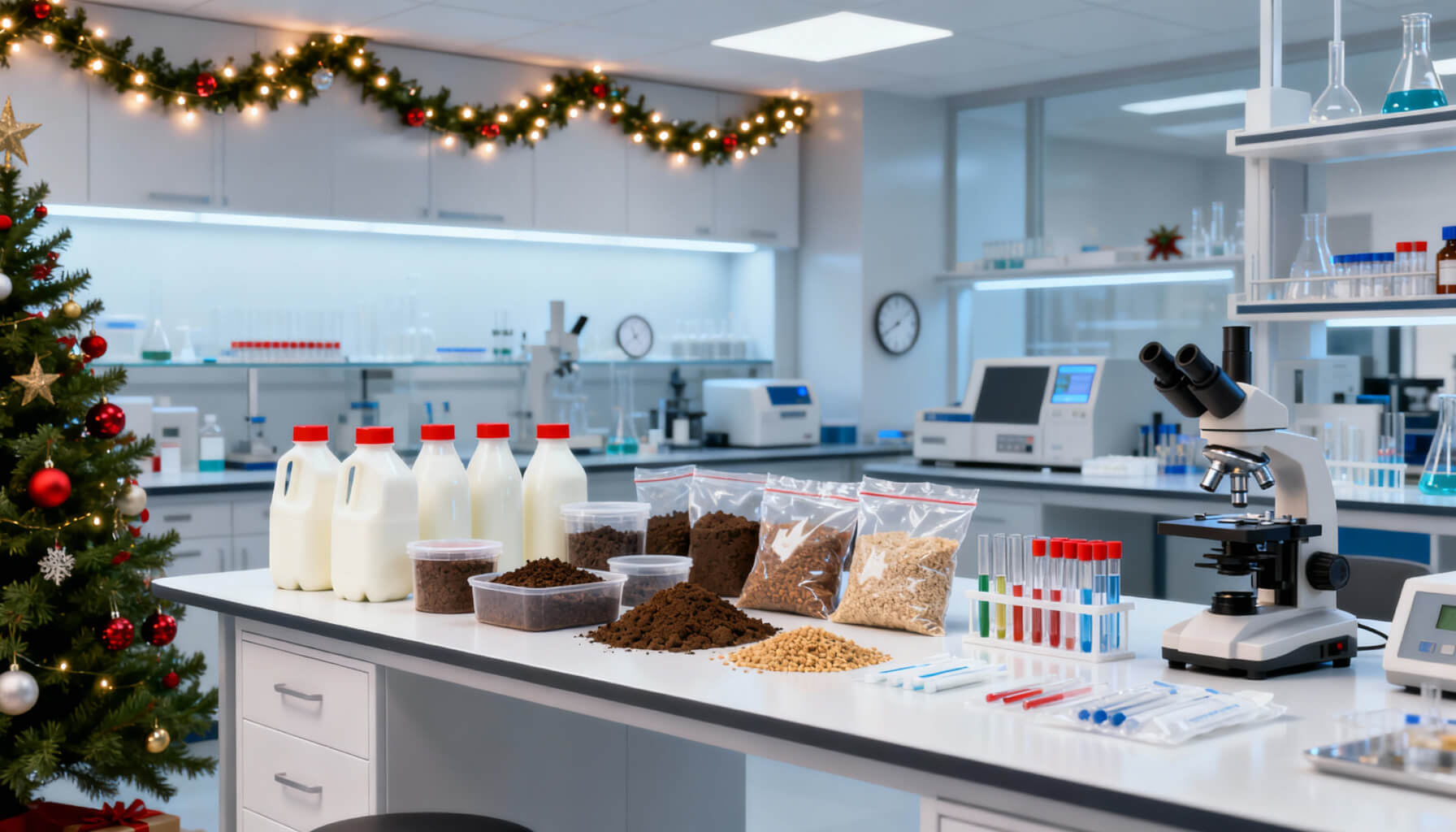 График приема проб ЛИЦ «Агроплем» в декабре 2025 года